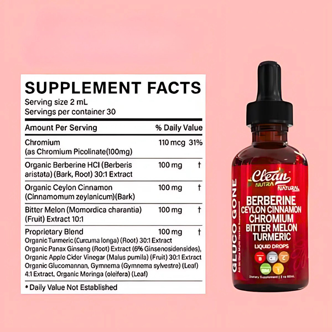 Berberine Cinnamon Blood Sugar Regulator
